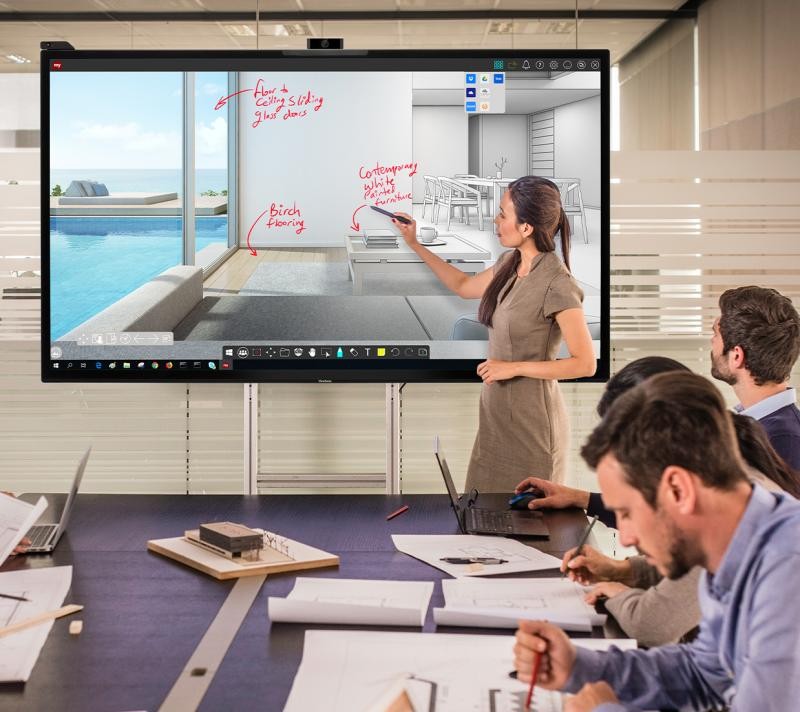 Màn Hình Tương Tác Phòng Họp 75 Inch